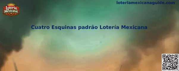 Cuatro Esquinas padrão Lotería Mexicana